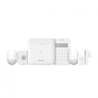 Kit de alarma wireless AX PRO Middle Level DS-PWA96-Kit2-WE contine: 1 x DS-PWA96-M-WE (96 zones wireless control panel), 2 x DS - 2