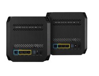 Kit Routere Wireless Asus GT6(B-2-PK)Black, tri-band, WI-FI 6, Standard retea: WiFi 6 (802.11ax), IPv4, IPv6, Backwards compatib - 2