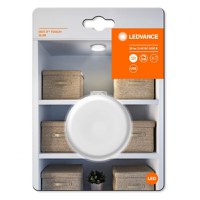 Lampa de veghe Ledvance DOT-it TOUCH SLIM, 5V, 0.45W, 30 lm, lumina neutra (4000K), dimabila, Touch control, Ø65x18mm, baterie L - 1