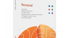 Licenta Cloud Retail Microsoft 365 Personal English Subscriptie 1 an Medialess P8