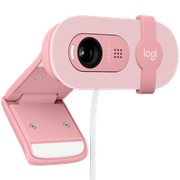 LOGITECH Brio 100 Full HD Webcam - ROSE - USB - 3