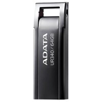 Memorie USB Flash Drive Adata UR340, 64GB, USB 3.2, black metalic - 2