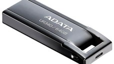 Memorie USB Flash Drive Adata UR340, 64GB, USB 3.2, black metalic