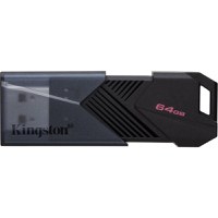 Memorie USB Flash Drive Kingston 64GB Data Traveler Exodia Onyx, USB 3.2 Gen1, Black - 2