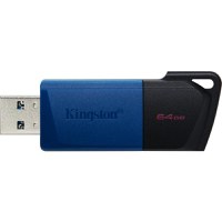 Memorie USB Flash Drive Kingston DataTraveler Exodia M, 64GB, USB 3.2, negru - 3