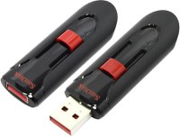 Memorie USB Flash Drive SanDisk Cruzer Glide, 64GB, USB 2.0 - 2