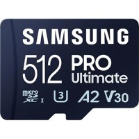 Micro Secure Digital Card Samsung Pro Ultimate, 512GB, MB-MY128SA/WW, Clasa 10, pana la 200MB/S, cu adaptor - 1