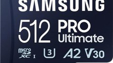 Micro Secure Digital Card Samsung Pro Ultimate, 512GB, MB-MY128SA/WW, Clasa 10, pana la 200MB/S, cu adaptor