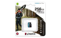 MicroSD Kingston Canvas GO Plus 256GB, Class 10 - UHS I, U3, V30, A2 - 5