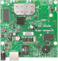 MIKROTIK placa de baza CPE RB911G-5HPACD, Procesor: 720Mhz, Dimansiuni:105x105mm, 128 MB RAM, stocare: 128 MB NAND, POE-in pasiv - 1