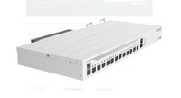 MikroTik Router de retea, CCR2004-1G-12S+2XS Procesor: 1700 MHz, RAM: 4 GB, 128Mb NAND, RouterOS v7, interfata: 1 x 10/100/1000 - 3