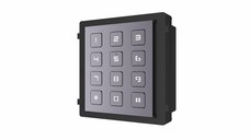 Modul de extensie videointerfon cu tastatura Hikvision DS-KD-KP permite formarea codului de apartament sau a codului de acces mo