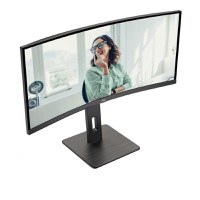 MONITOR AOC CU34P3CV 34 inch, Panel Type: VA, Backlight: WLED ,Resolution: 3440 x 1440, Aspect Ratio: 16:9, Refresh Rate:100Hz,R - 11