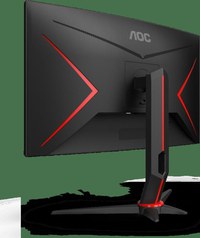 Monitor LED AOC C27G2ZU/BK, 27inch, FHD VA, 0.5ms, 240Hz, negru+rosu - 6