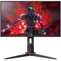 Monitor LED AOC Q27G2U/BK, 27inch, WQHD VA, 1ms, 144Hz, negru+ rosu - 3