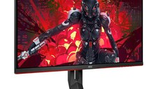 Monitor LED AOC Q27G2U/BK, 27inch, WQHD VA, 1ms, 144Hz, negru+ rosu