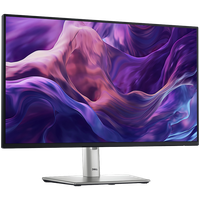 Monitor LED Dell Professional P2425H 24", 1920x1080, FHD, 100Hz, IPS Antiglare, 16:9, 1500:1, 250 cd/m2, 8ms/5ms, 178/178, DP, H - 2