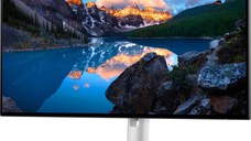 Monitor LED Dell U2422HE, 24inch, IPS FHD, 5ms, 60Hz, argintiu