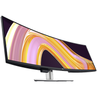 Monitor LED Dell U4924DW UltraSharp 49 Curved, 49", 5K Dual QHD (5120x1440) 60Hz, 32:9, Anti-glare, 3H Hard Coating, ComfortView - 2