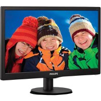 Monitor LED Philips 223V5LSB2/10, V-line, 21.5'' 1920x1080@60Hz, 16:9, TN, 5ms, 200nits, Black, 3 Years, VESA100x100/VGA/ - 2