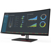 Monitor LEDLenovo ThinkVision P40w-20, 39.7, IPS UHD, 4ms, 75Hz, negru - 7