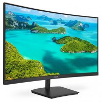 Monitor PHILIPS 241E1SCA, Curbat, 23.6", FHD, 4 ms, 75 Hz, negru - 23