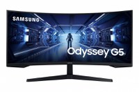 MONITOR SAMSUNG LC34G55TWWPXEN 34 inch, Curvature: 1000R, Panel Type:VA, Backlight: LED backlight, Resolution: 3440x1440, Aspect - 2