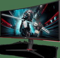 Monitor WLED AOC CU34G2X/BK, 34inch, UWQHD VA, 1ms, 144Hz, negru - 4