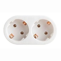 Multistecker Bachmann, 2 prize, putere maxima: 3600W, tensiune alimentare: 230V, amperaj: 16A, culoare alba - 1