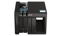 NAS QNAP 453E 4-Bay, CPU Intel Celeron J6412 4-core/4-thread processor, burst max. 2.6 GHz, RAM 8 GB DDR4 onboard not expandable - 2