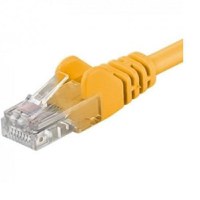 Patchcord UTP RJ45-RJ45 Cat.5e 1m galben,UTP-5E-1-Y, pachcord din cupru - 1