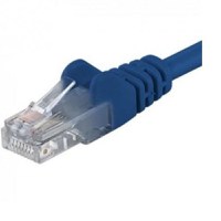 Patchcord UTP RJ45-RJ45 Cat.5e 2m albastru,UTP-5E-2-BL, pachcord din cupru - 1