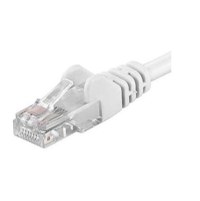 Patchcord UTP RJ45-RJ45 Cat.6 0.25m alb, UTP-6-0.25-W, pachcord din cupru - 1