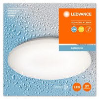 Plafoniera LED pentru baie cu senzor de miscare si lumina Ledvance ORBIS 300 , 15.5W, 1600 lm, lumina calda (3000K), IP44, Ø300x - 1