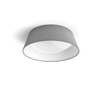 Plafoniera LED Philips Dawn CL258, 14W, 1100 lm, lumina calda (3000K), IP20, 34cm, Metal/Plastic, Gri - 2