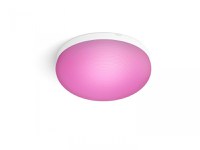 Plafoniera LED RGB Philips Hue Flourish, Bluetooth, 32.5W (175W), 2250 lm, lumina alba si color (2000-6500K), IP20, 35.9cm, Alb - 1