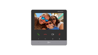 Post interior videointerfon IP Hikvision DS-KH6100-E1, 4.3-inch colorful non-touch screen, rezolutie: 480 × 272, Colorful TFT, 9 - 1