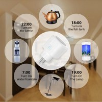 Priza inteligenta PNI SmartHome WP800 WiFi control prin internet, App Tuya Smart, compatibila cu Amazon Alexa si Google Home, ma - 1