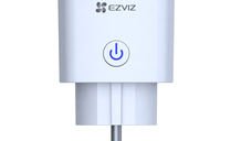 Priza inteligenta WiFi EZVIZ CS-T30-10A-EU, control remote din aplicatia Ezviz (IOS/Android) pentru toate aparatele conectate, c