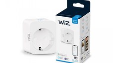 Priza inteligenta WiZ Connected, Wi-Fi, 10 A, 2300W, IP20, Alb