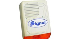 Sirena exterior signal Paradox, semnalizare acustica 128db ,semnalizareluminoasa, 7 tonuri selectabile, compatibila cu centralel