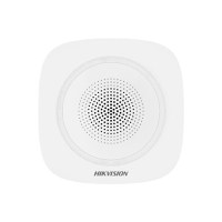 Sirena interior wireless AX PRO Hikvision DS-PS1-I-WE(Blue Indicator) 868MHz two-way Tri-X wireless technology, distanta comunic - 1