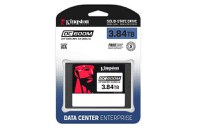 SSD Kingston, DC600M, 2.5", 3840GB, SATA 3.0 (6GB/s), R/W speed: 560MBs/530MBs - 2