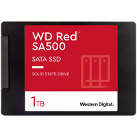 SSD NAS WD Red SA500 1TB SATA, 2.5", 7mm, Read/Write: 560/530 MBps, IOPS 95K/85K, TBW: 600 - 1