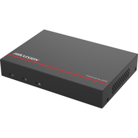 SSD NVR 4 canale DS-E04NI-Q1/4P(SSD1T), 2-ch@4 MP or 4-ch@1080p, iesire HDMI, 1TB SSD preinstalat, alimentare: 48VDC, 1.04A, 160 - 1