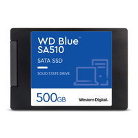 SSD WD Blue, 500GB, 2.5'', SATA III - 1