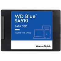 SSD WD Blue SA510 2TB SATA, 2.5", 7mm, Read/Write: 560/530 MBps, IOPS 95K/84K, TBW: 500 - 1