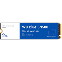 SSD WD Blue SN580 2TB M.2 2280 PCIe Gen4 x4 NVMe TLC, Read/Write: 4150/4150 MBps, IOPS 600K/750K, TBW: 900 - 1