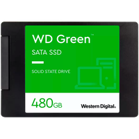 SSD WD Green 480GB SATA, 2.5", 7mm, Read: 545 MBps - 1