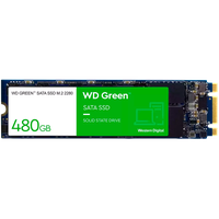 SSD WD Green 480GB SATA 6Gbps, M.2 2280, Read: 545 MBps - 1